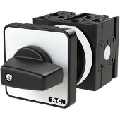 Eaton T0-3-8222/E Elektroschalter Kippschalter 3P Schwarz