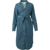Pepe Jeans Angie Classic Langarm-midikleid