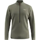 Salewa - Puez Cammino PL Half-Zip Jacket - Fleecepullover Gr 46 oliv