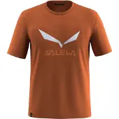 Salewa - Solidlogo Dry T-Shirt - Funktionsshirt Gr 46 - S rot