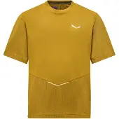 Salewa - Pedroc Dry Hyb T-Shirt - Funktionsshirt Gr 48 gelb