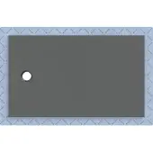 Geberit 551016DM1 CleanFloor30 Duschfläche 150 x 90 cm