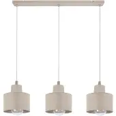 Light11 HOME Pendelleuchte PANTA Kaschmir E27 3-flammig – Moderne Hängelampe für Wohnzimmer Esszimmer
