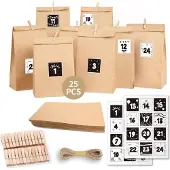 Sonstiges Adventskalender zum Befüllen 2024 DIY für Erwachsene & Kinder
