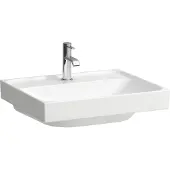 Laufen MEDA Waschtisch, unterbaufähig, 550x460mm, 1 Hahnloch, ohne Überlauf, H8101127571111, Farbe: Weiß Matt