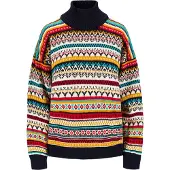 Dale of Norway Utsira Fem Sweater marine offwhite raspberry (C00) M