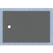 Geberit 551024DM1 CleanFloor30 Duschfläche 150 x 100 cm