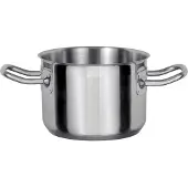 GSW Gemüsetopf "Le Chef", silber (silberfarben), H:15,5cm Ø:16cm, Töpfe, Gemüsetopf, Topf aus hochwertigem Edelstahl 18/10 in Gastro-Qualität