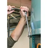 Vigor Schwenkbare Verlängerung, 1/2 (12,5 mm) Vierkant hohl, 1/2 (12,5 mm) Vierkant massiv, 250 mm