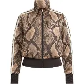 Adidas Satin Snake Print Firebird Track Reißverschlusspullover
