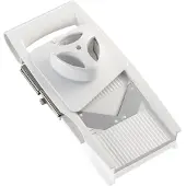 Leifheit ComfortLine 4 + 1 Allzweckreibe, Vielseitig einsetzbare Gemüsereibe mit fünf Einsätzen, 1 Stück