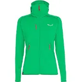 Salewa - Women's Agner Hybrid Polarlite Fullzip Hoody - Fleecejacke Gr 36 grün
