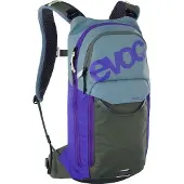 Evoc Stage 6 + Hydrationsblase 2 - Fahrradrucksack 42 cm (steel/violet/dark olive)