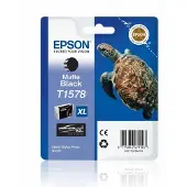 Epson Turtle T1578 Matte Black, High (L) Yield, Schwarz, Tinte auf Pigmentbasis, 25,9 ml, 1 Stück(e), 1000 Seiten