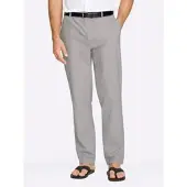 Marco Donati Webhose , Herren, Gr. 58, Normalgrößen, grau (sesam, gestreift), 98% Baumwolle, 2% Elasthan, gemustert, gestreift, Hosen Webhose