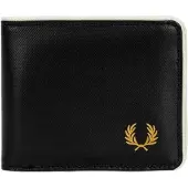 Fred perry für Herren. L7305 Geldbörse schwarz (OSFA), Lässig, Recyceltes Polyester