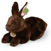 Rappa Braunes Plüschkaninchen, 33 cm, umweltfreundlich