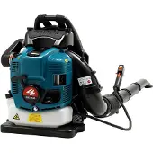 OEM Benzin-Rucksack-Laubbläser, 4-Takt-Motor, einstellbare Geschwindigkeit, Blau