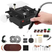 OEM Tischkreissäge, verstellbarer Winkel, kompaktes Design, schwarz
