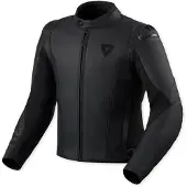 REV'IT! Quadratic Lederkombijacke unisex schwarz, 58