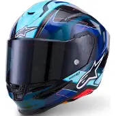 Alpinestars S-R7 Kinetis Integralhelm Unisex Carbon schwarz, XS