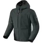 REV'IT! Revit Danforth H2O wasserdichte Motorrad Textiljacke, schwarz, S