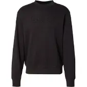 BOSS Sweatshirt, Rundhalsausschnitt, Relaxed Fit, große Logo-Stickerei