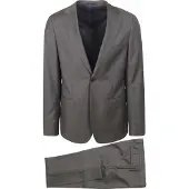 Suitable Faux Uni Suit Wool – Eleganter Grau Anzug