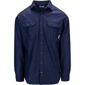 Aclima - Leisurewool Reborn Woolshirt - Hemd Gr L blau