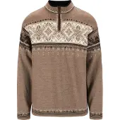 Dale of Norway Blyfjell Sweater mountainstone offwhite coffee (P01) XXL