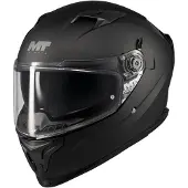 Mt Helmets BRAKER SV PURE Integralhelm L in schwarz