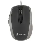NGS Tick Silver, rechts, Optisch, USB Typ-A, 1600 DPI, Silber