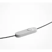 Maytoni Stehlampe Dallas, gold/braun, Höhe 150 cm, 6-flammig, Dimmer