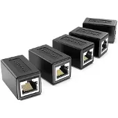 Vention IPVB0-5, Flach, Schwarz, RJ-45, RJ-45, Cat6, F/UTP (FTP)