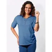 Witt Weiden Poloshirt in mittelblau | Gr.: 46