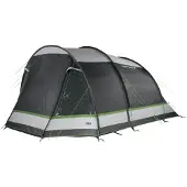 High Peak Meran 4.0, Kuppelzelt, 4 Person(en), Moskitonetz, Belüftung, Wasserdichte Nähte, Grün, Grau, Hellgrau