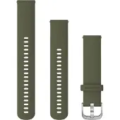 Garmin Silikonarmband - 20 mm Anschluss - Moss Green