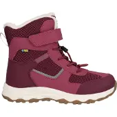 ZigZag Winterboots "BALFUL KIDS BOOT WP V2", Jungen, Gr. 33, Warmfutter, lila (schwarz lila), Synthetik, Textil, Schuhe Winterboots, Winterschuhe, Winterstiefel, Winterschuhe, wasserdicht, Warmfutter
