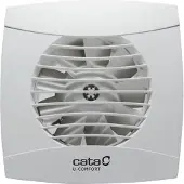 CATA Abluftventilator UC-10 mit Timerfunktion, Ø 10 cm, IP44, 26 dB Geräuschpegel