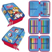 Cerda Paw Patrol Rescue Crew Das gefüllte 3-stöckige Federmäppchen