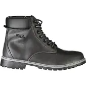 Bonprix Trendige Herren-Schnürstiefel in Schwarz mit Kontrastdetails