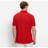 Olymp Poloshirt "Casual", Herren, Gr. 3XL, rot, Piqué, Obermaterial: 100% Baumwolle, Shirts Poloshirt
