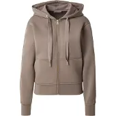 GUESS für Damen. W6YQ16K4354 Sweatshirt mit braunen Strasssteinen (S), Lässig, Polyester, Langarm