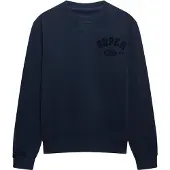 Superdry für Herren. M2014483A Vintage Athletic Tonal Crew Sweatshirt mit Rundhalsausschnitt in Marineblau (XL), Lässig, Baumwolle