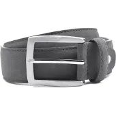 Suitable Ledergürtel Wildleder Grau