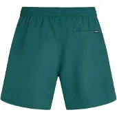 O'Neill Badeshorts "LOGO 16'' SWIMSHORTS", Herren, Gr. S, N-Gr, grün (botanical heat), Obermaterial: 100% Polyester, Badehosen Badeshorts, mit Seiten- und Gesäßtaschen