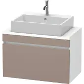 Duravit Waschtischunterschrank Com DuraStyle 80x47,8cm, ba m/we ma, f Kons, 1 Ausz.