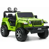 Wisam Elektro-Ride-On Jeep Rubicon 4x4 Grün