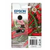 Epson Ink Singlepack Black 503XL Ink, High (L) Yield, Schwarz, 9,2 ml, 1 Stück(e), Einzelpackung