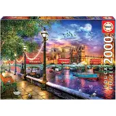 Educa London Bei Sonnenuntergang Holzpuzzle 2000 Stücke